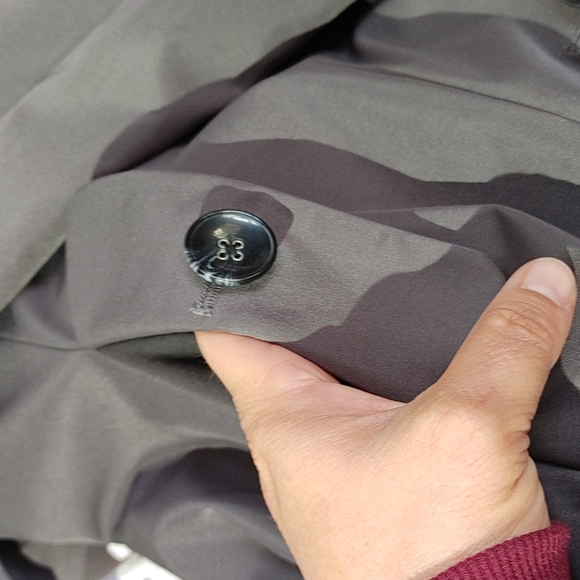 Sandro Studio Ruffle Trench Coat - Picture 7 of 10